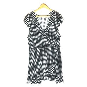 ARIZONA Gingham Ruffle Plus Size Dress Size 2X